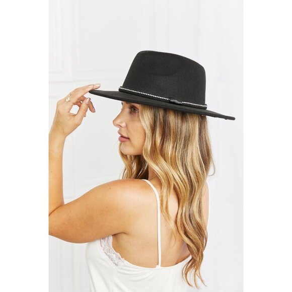 Fame Bring It Back Fedora Hat - Picture 2 of 6